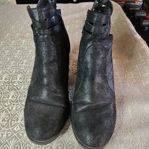 2 pairs of Black Ankle Boots $15